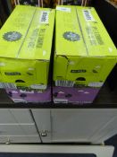 *2 Boxes Stoates Apple & Cinnamon and 2 Boxes containing White Chocolate & Hazelnut Bars