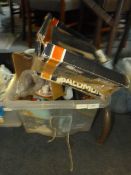 Box containing Assorted Bric-a-Brac including Glassware - Crockery etc