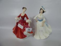 Pair of Royal Doulton Lady's - Stephanie & Margaret