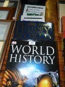 2 World History Books - Readers Digest & The World Information Book