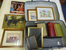 Quantity of Framed Prints - Books etc