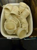 Box containing Pottery