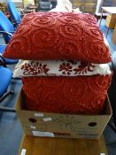 Box containing Assorted Cushions