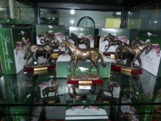 6 The Sport of Kings Race Horse Figurine