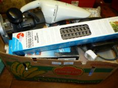 Box Containing Black & Decker Hand Tools Including Jigsaws, Routers, Paint Strippers, Dusters,