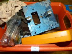 Box Containing Assorted Joiners Tools Including Mitre Blocks etc