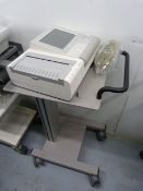 * Delmar Reynolds Voyager 12 ECG with cables and Trolley