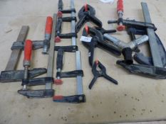 *Assorted F + G Clamps