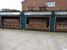 *4 Bays of Heavy Duty Pallet Racking with Extra Beams