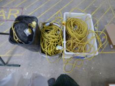 *Quantity of Assorted 110V Extension Leads