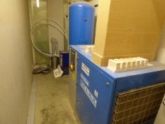 *Mark Compressors Model MSB15KW Screw Compressor in Cabinet Complete with Vertical Air Receiver 2007