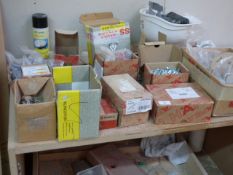 *Quantity of Ironmongery including Screws, Fixings etc