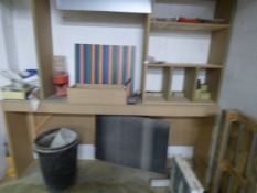 *Contents of Shelves which includes Tape Guns, Abrasive Pads, Grease Guns etc