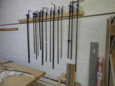 *7 Pairs of Sash Clamps