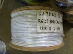 *500m of RG59B/UCRG59W Coax Cable