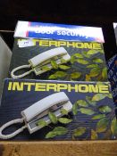 *3 Intercom Telephones
