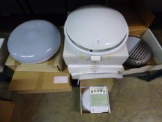 *7 Assorted Circular Low Energy Light Fittings