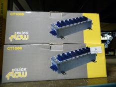 *4 CT1008 Click Flow Distribution Hubs
