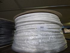 *1 x 100m of 3183Y 2.5mm White 3 Core Flex