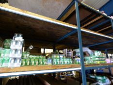 *2 Shelves containing Bell 25 - 40 & 60 Watt Clear and Opaque Round Bulbs