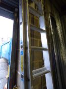 *Zarges 20 Rung Aluminium Double Extending Ladder