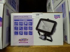 *PIR 400w Halogen Security Light - Black