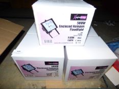 *5 x 500w Halogen Lamps