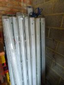 *24 Single and 11 Double 110v Non Corrosive Site Lights