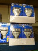 *21 Megaman Dimmable GU10 LED Lamps