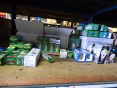 *Shelf containing Low Energy Light Bulbs