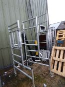 *Slim Line Aluminium Scaffold Rig