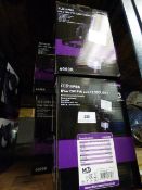 *4 IP44 15watt PIR LED Flood Lamps