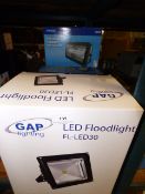 *3 Assorted LED Flood Lamps and 2 x 57w Low Energy Flood Lamps with Photo Cells