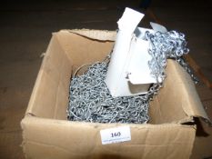 *Box of Galvanised Chain