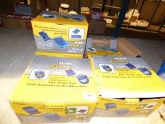 *5 Boxes of Click Flow Model CT202C Junction and Connection Boxes