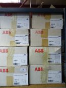 *8 Assorted ABB Consumer Units