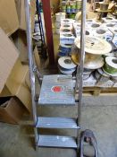 *Pair of 2 Tread Aluminium Platform Steps
