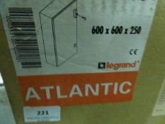 *Grand Atlatic 600 x 600 x 250mm Metal Enclosure