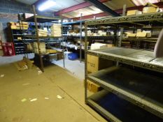 *All the Dexion and Pigeon Holes as located in the First Room on the Mezzanine Floor which