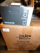 *Box containing 100 x 2 Gang Double Pole 13 Amp Socket Outlet Switched