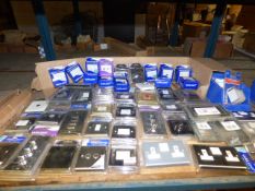 *Quantity of Brushed and Polished Stainless Steel Lights - Switches etc