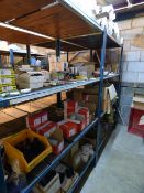 *Contents of 2 Bays of Shelving include Light Ballasts - Single Core Cable - Lockable Switches etc