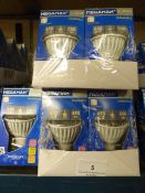 *21 Megaman Dimmable GU10 LED Lamps