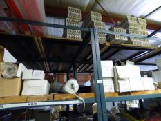 *2 Shelves containing Assorted Stainless Steel Drive Over and other Light Units in Various Colours &