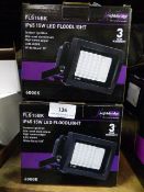 *2 x 15w LED Flood Lamps