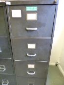 *4 Drawer Fullscap Filing Cabinet - Green