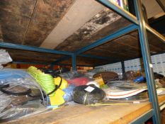 *Assorted Cable Sleeving Heat Shrink etc on 2 Shelves