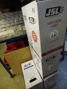 *5 Rolls of UTP Cat 5 E Cable