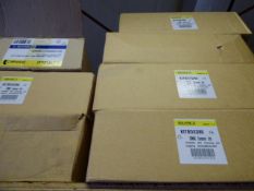 *6 Square D Kit Boxes and 1 Square D DOM12CU Consumer Unit