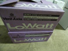 *2 Vent-Axia Low Watt Extractor Fans